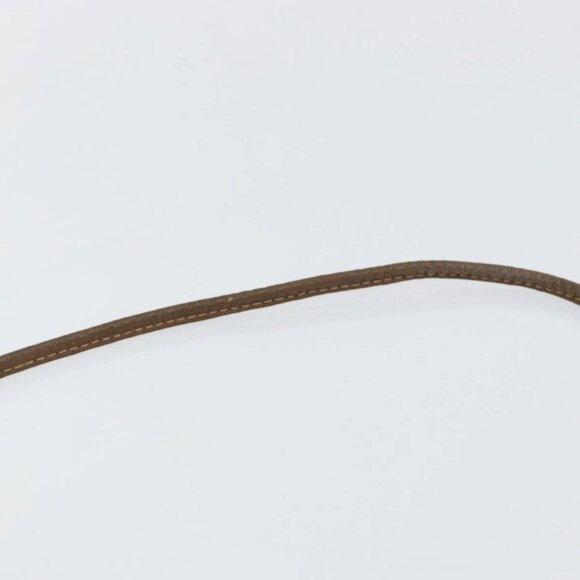 GUCCI GG Supreme Web Sherry Line Bag PVC Beige Gold 89 02 066 Auth BA7117 - Picture 9 of 16